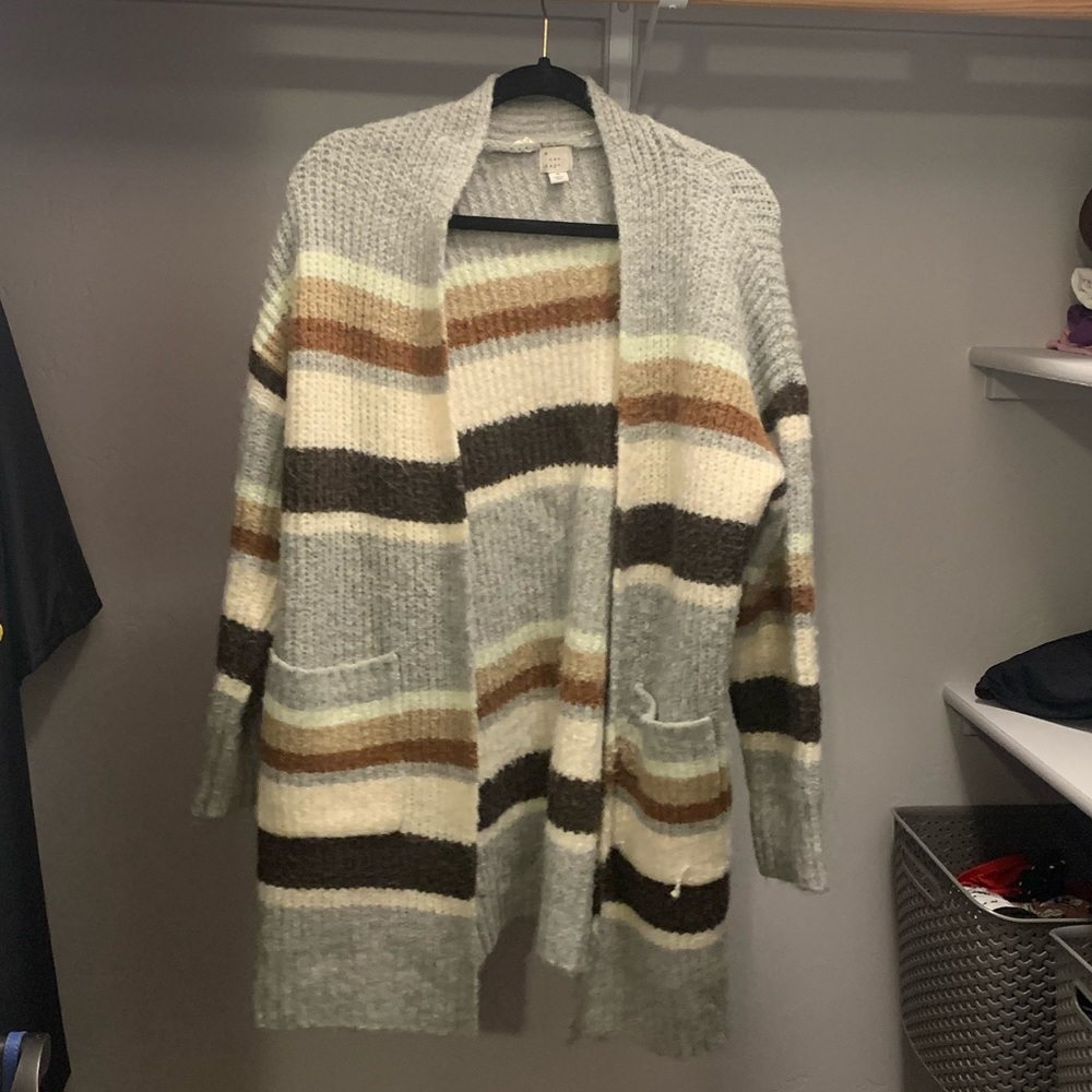 Striped Cardigan